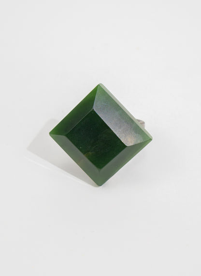 NZ Pounamu &amp; Titanium Ring