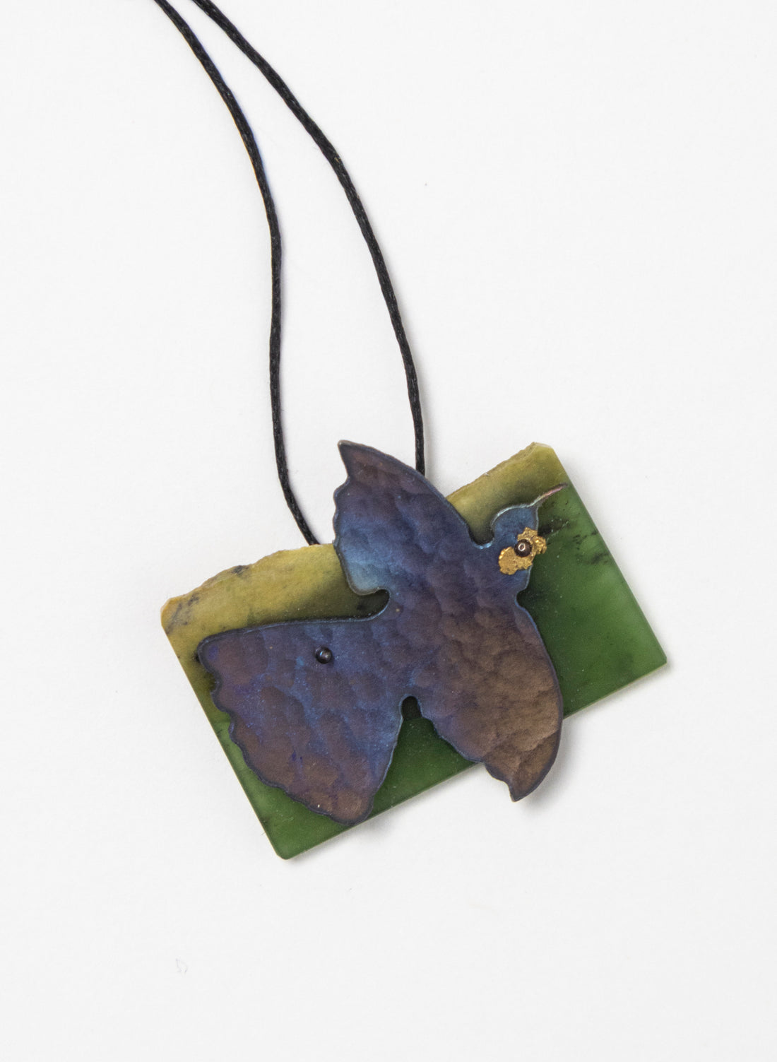 Pounamu, Titanium, Stainless Steel Necklace