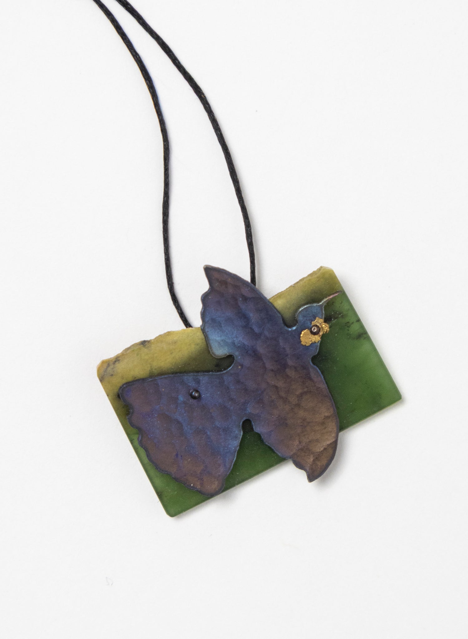 Pounamu, Titanium, Stainless Steel Necklace