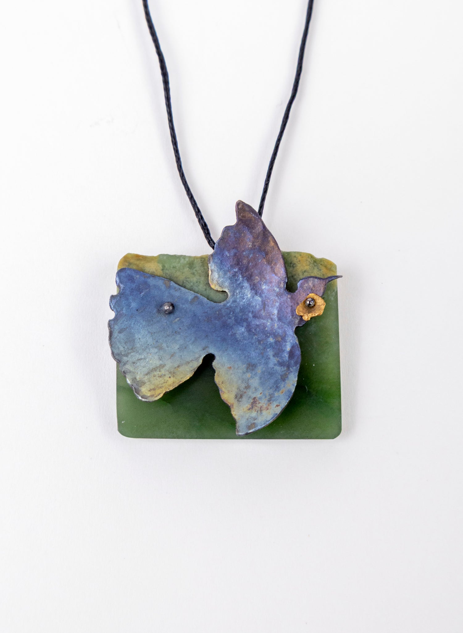 Pounamu, Titanium, Stainless Steel Pendant