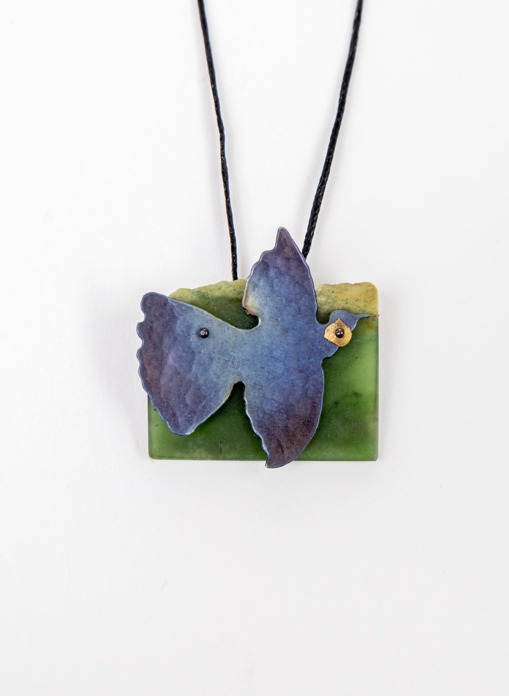 Pounamu, Titanium, Stainless Steel Pendant