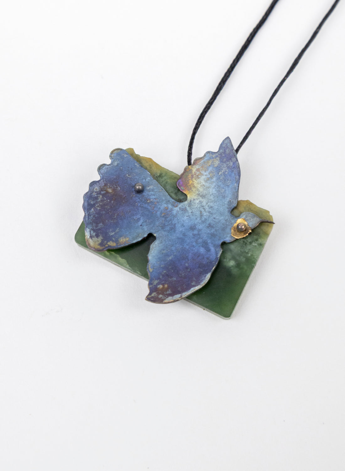 Pounamu, Titanium, Stainless Steel Pendant