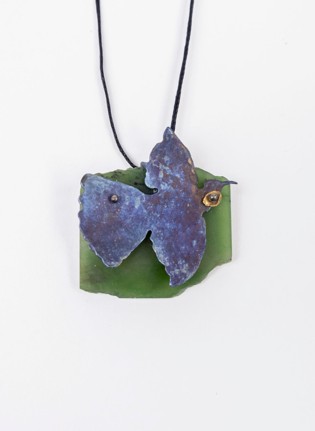 Pounamu, Titanium, Stainless Steel Pendant