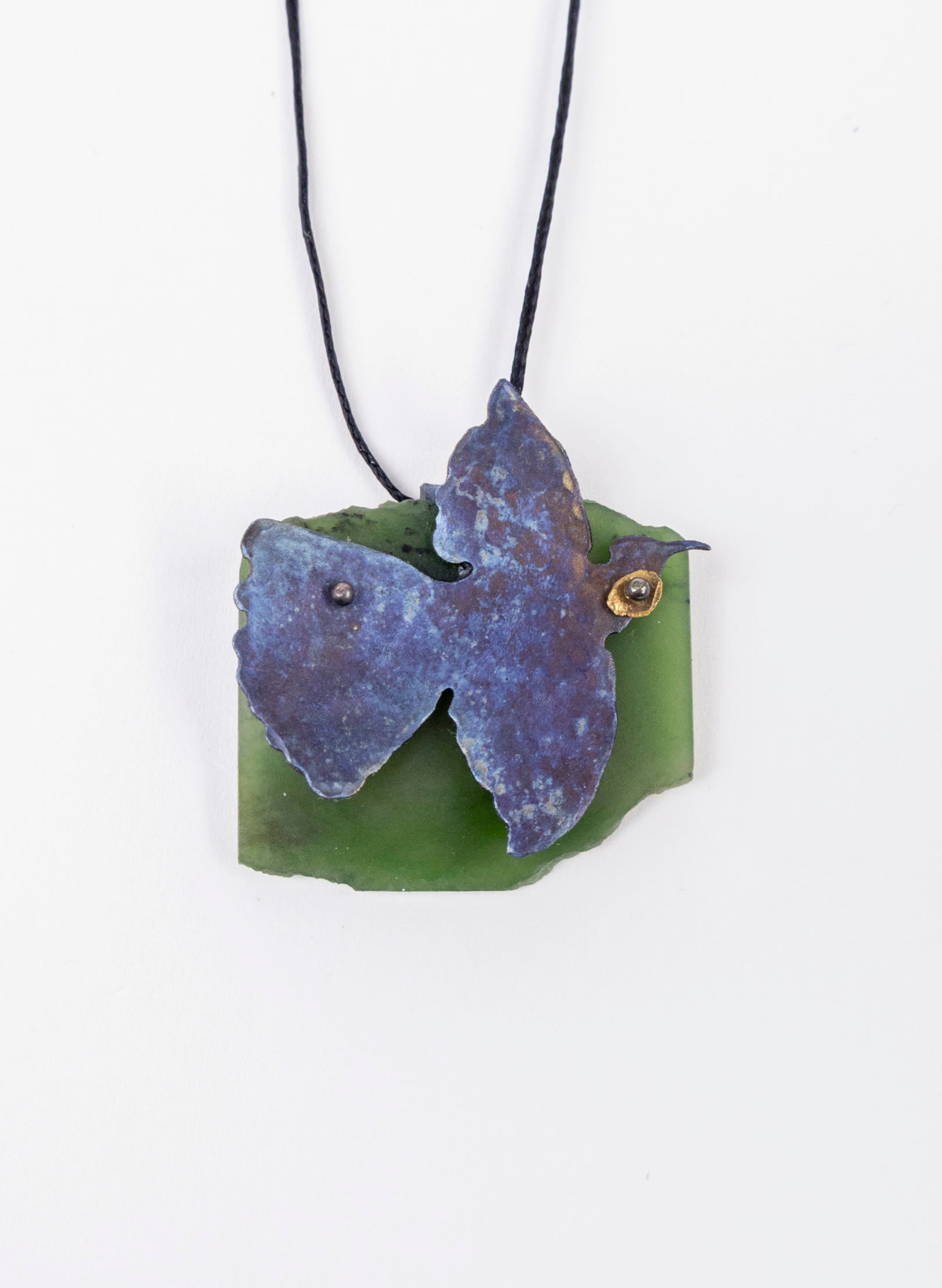 Pounamu, Titanium, Stainless Steel Pendant