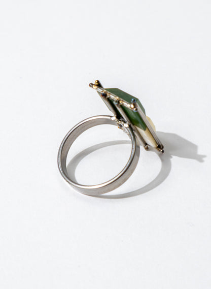 Mother of Pearl, Pounamu Ring