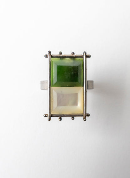 Mother of Pearl, Pounamu Ring