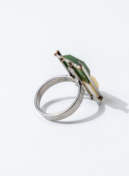 Mother of Pearl, Pounamu Ring