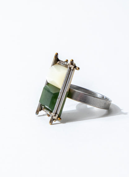 Mother of Pearl, Pounamu Ring