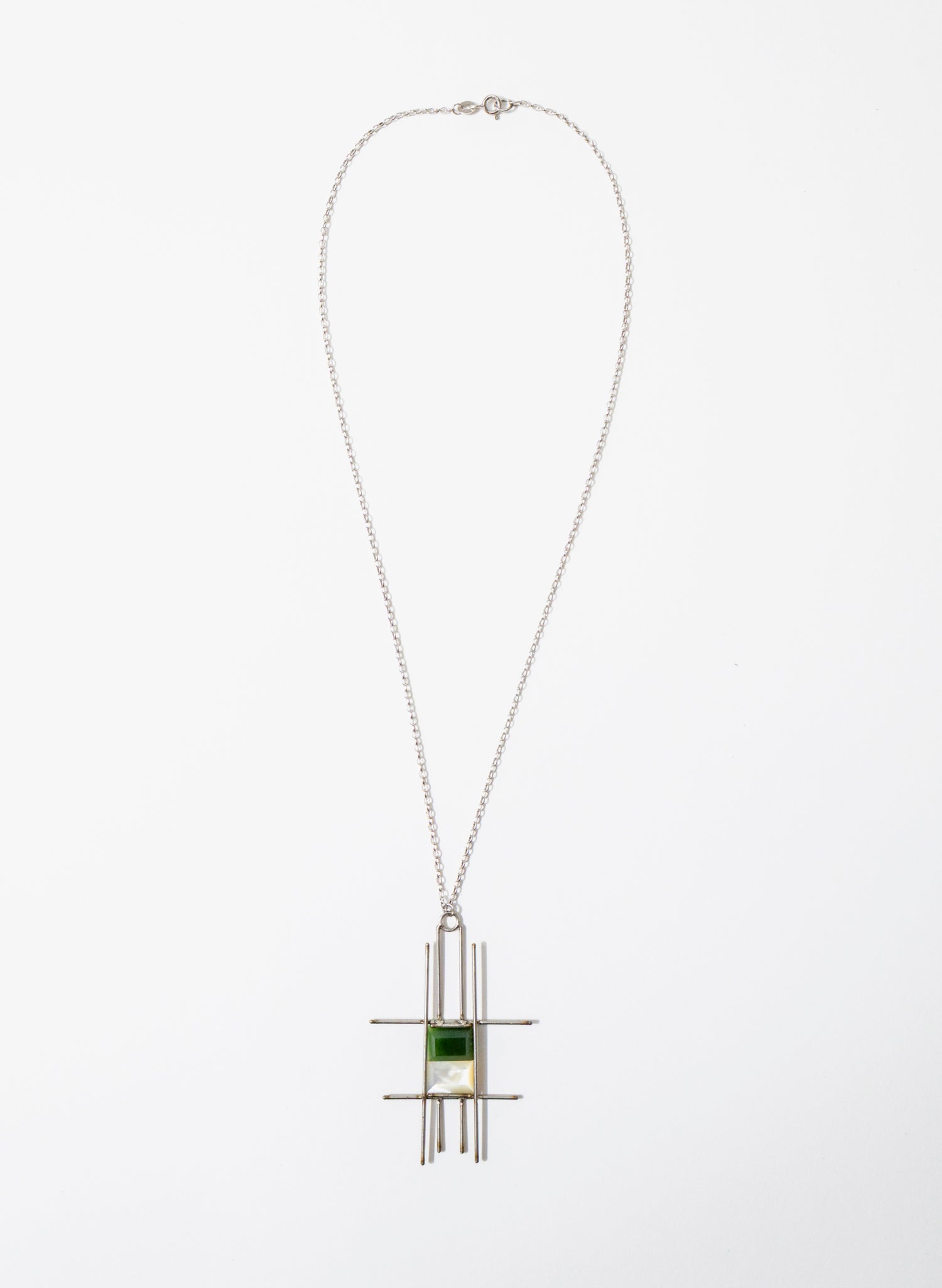 Mother of Pearl, Pounamu Necklace