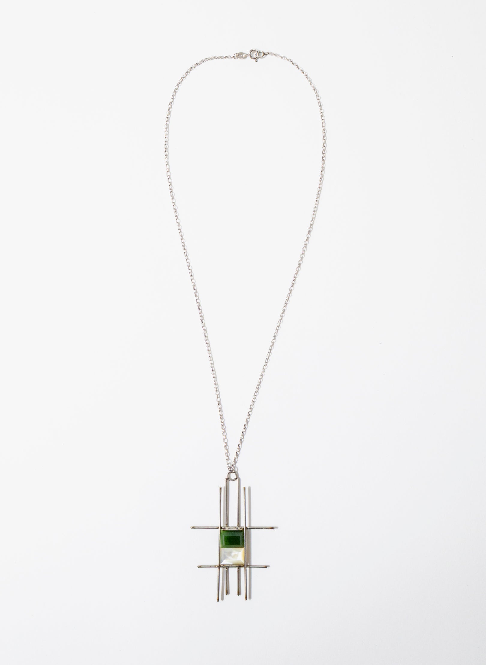 Mother of Pearl, Pounamu Necklace