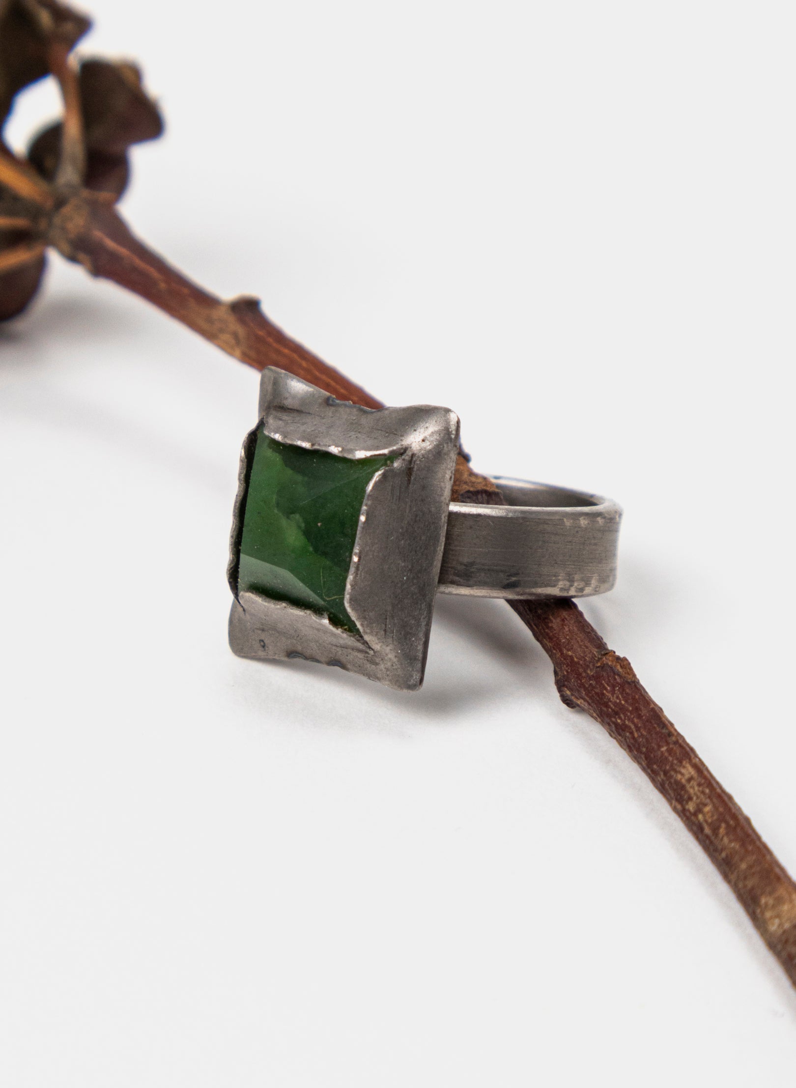 Pounamu Stainless, Titanium Ring