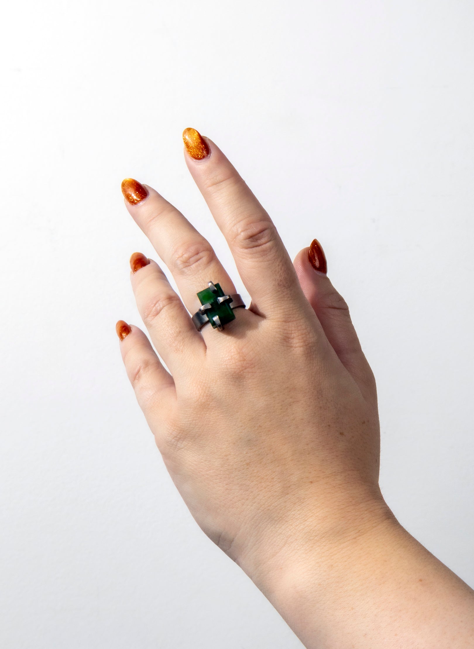 Pounamu Titanium Ring
