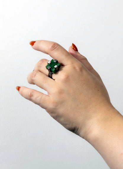 Pounamu Titanium Ring