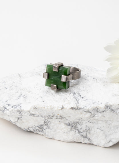 Pounamu Titanium Ring