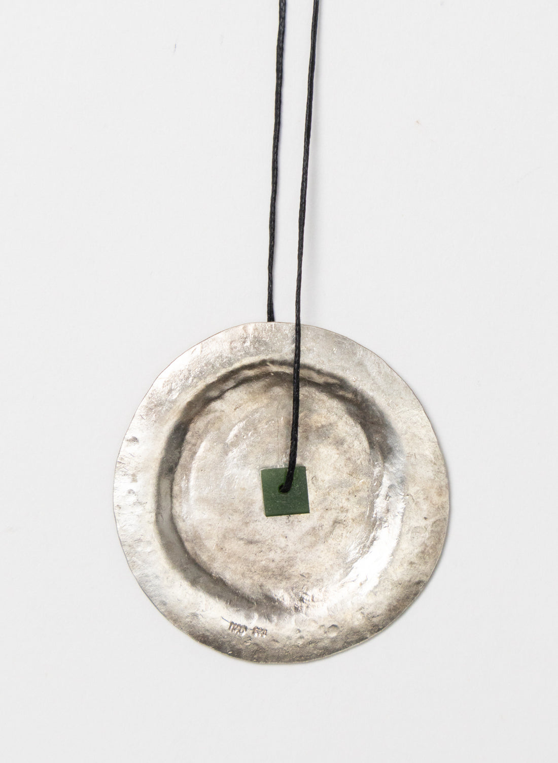Round Silver Necklace