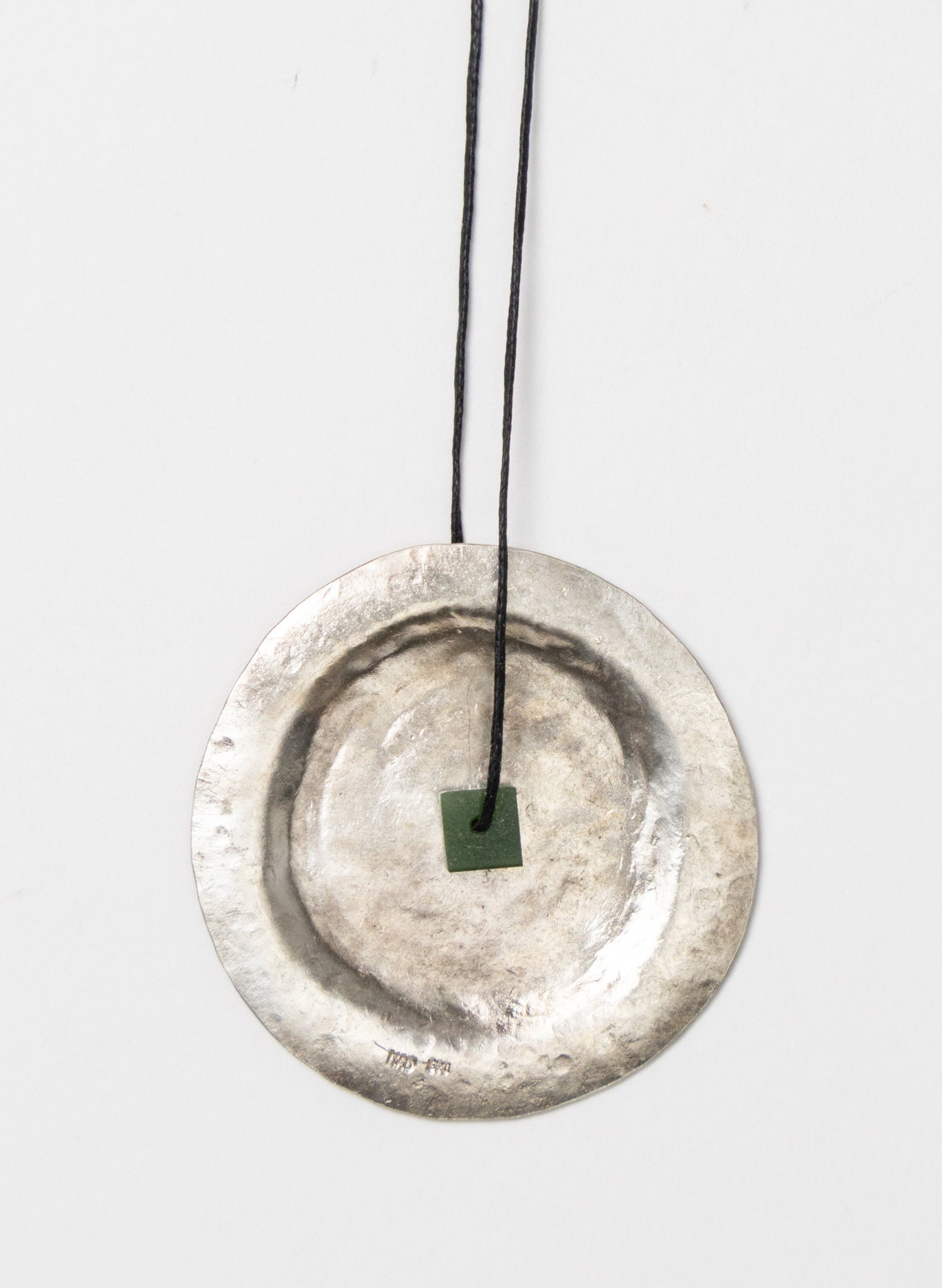 Round Silver Necklace