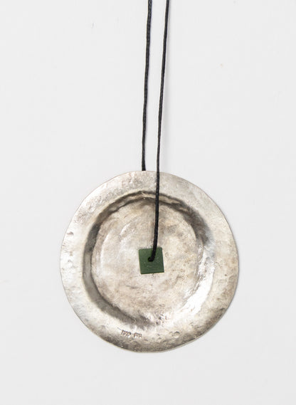Round Silver Necklace
