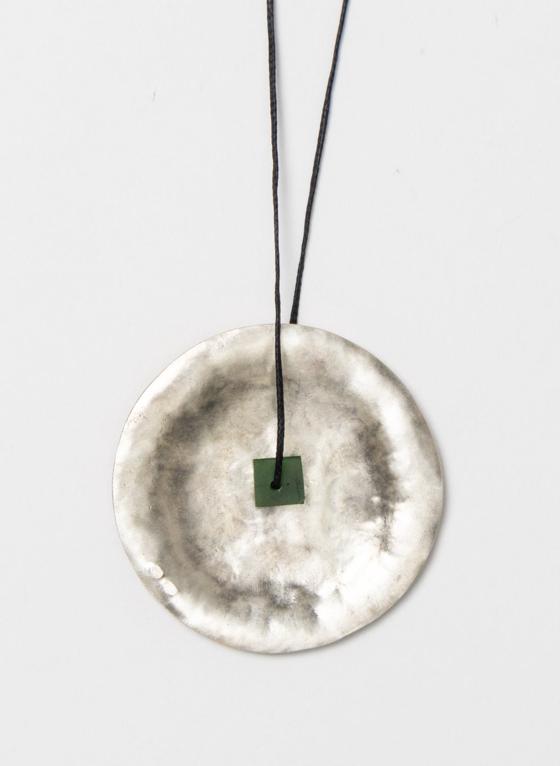 Round Silver Necklace