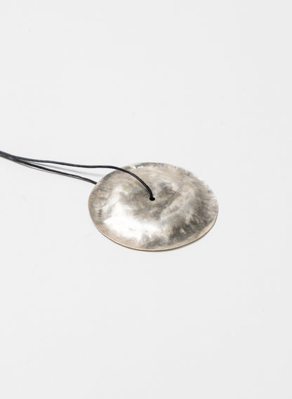 Round Silver Necklace