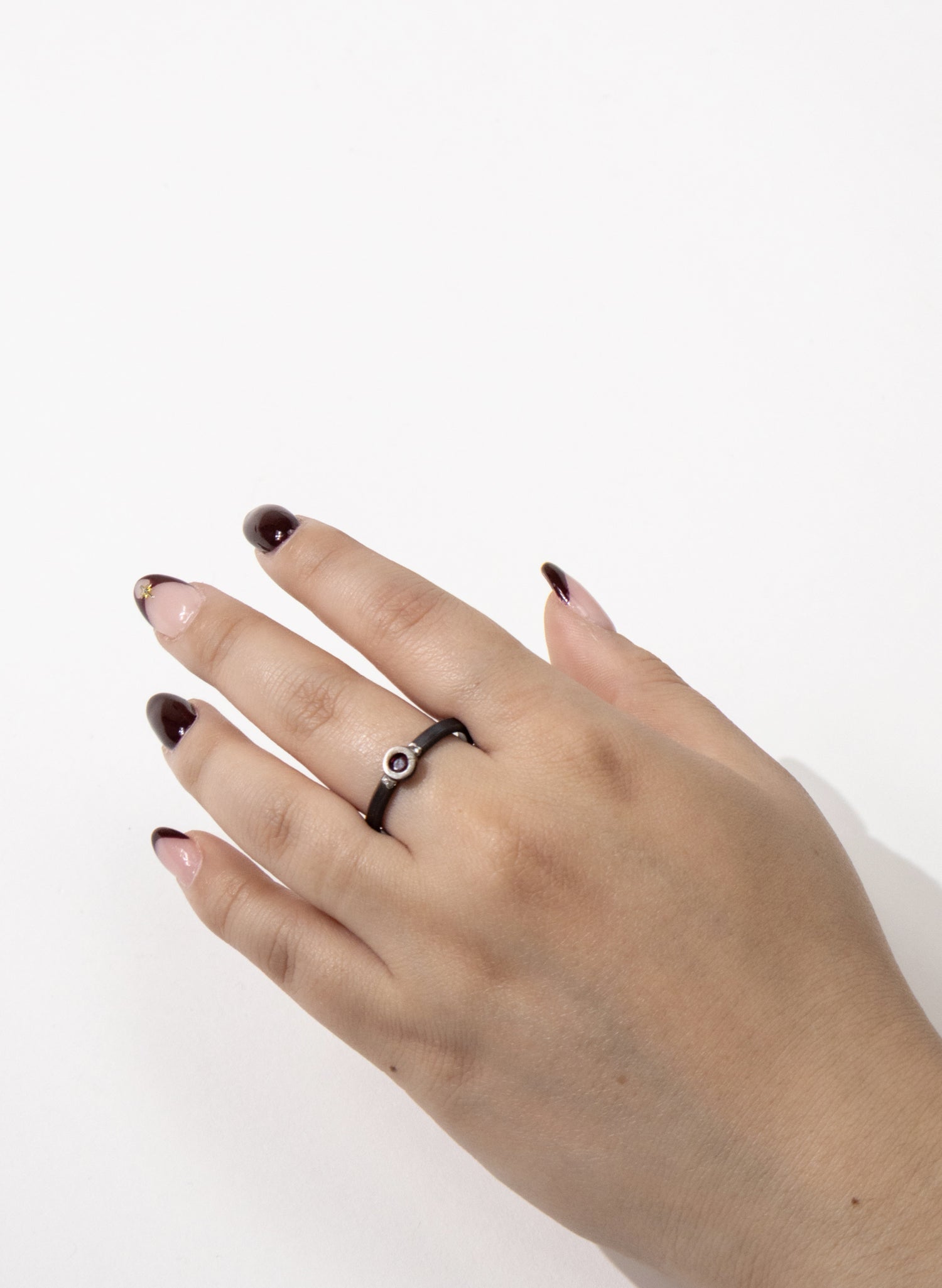 Ruby and Titanium Ring
