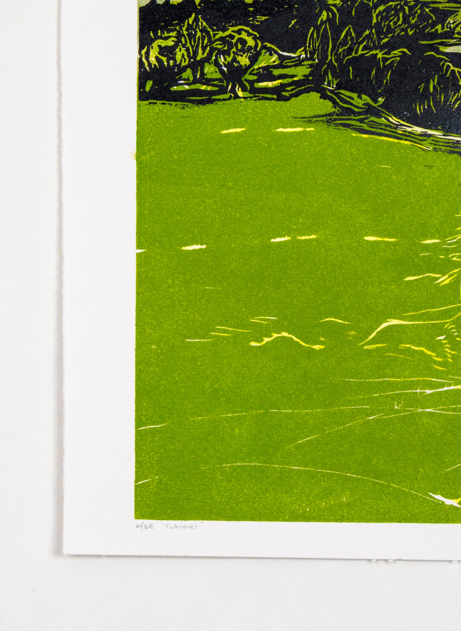 Tukituki Large - Woodblock Print