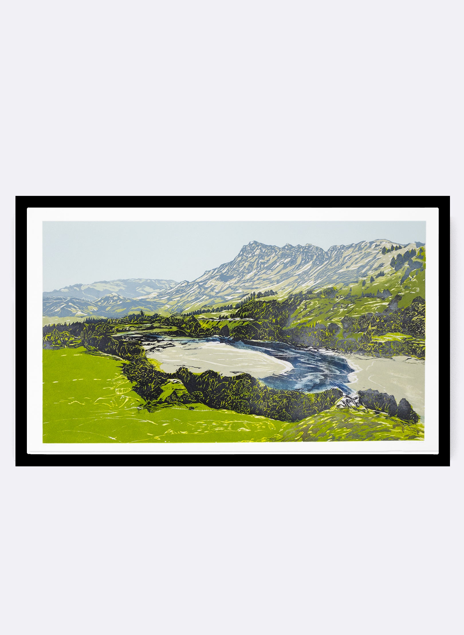 Tukituki Large - Woodblock Print