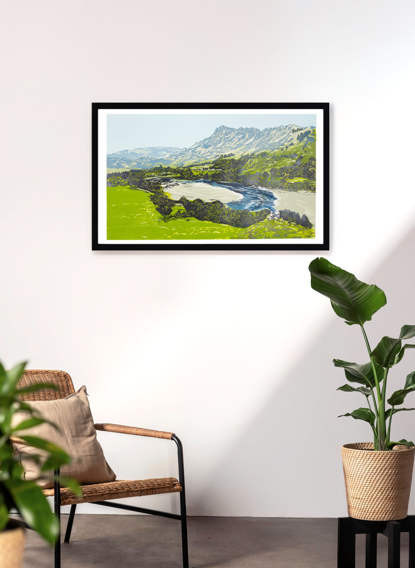 Tukituki Large - Woodblock Print