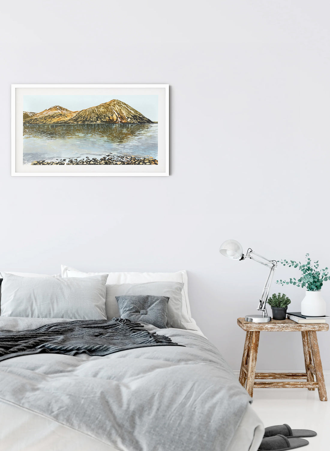 Ben Ohau - Woodblock Print