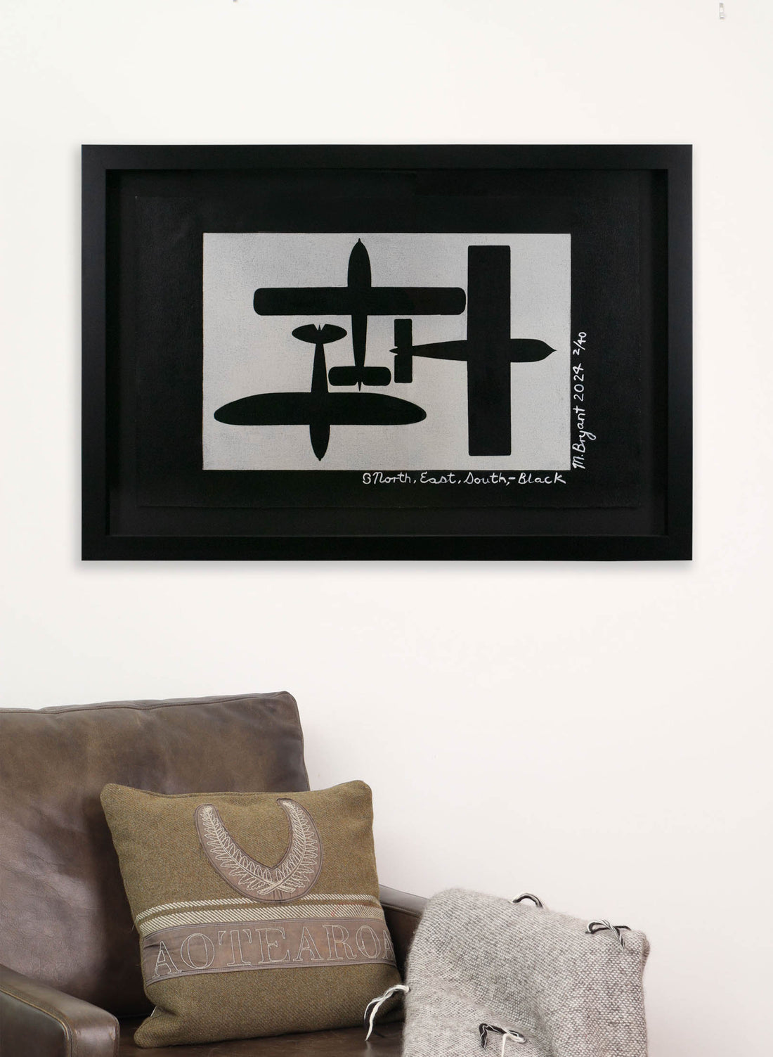 North, East, South Black