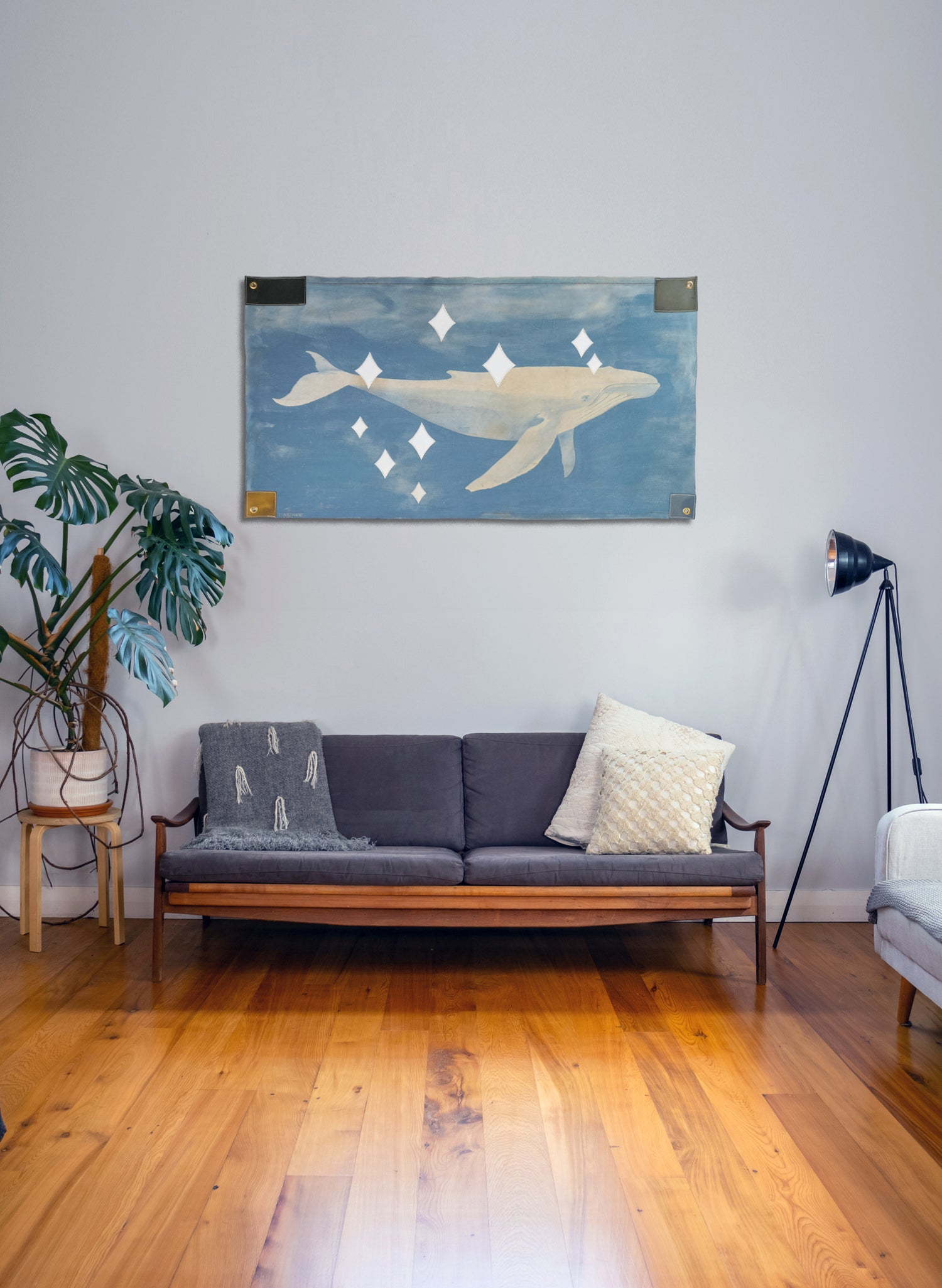 Tarpaulin Whales W10