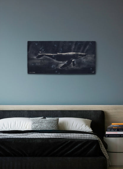 Dark Navy Humpback Whale