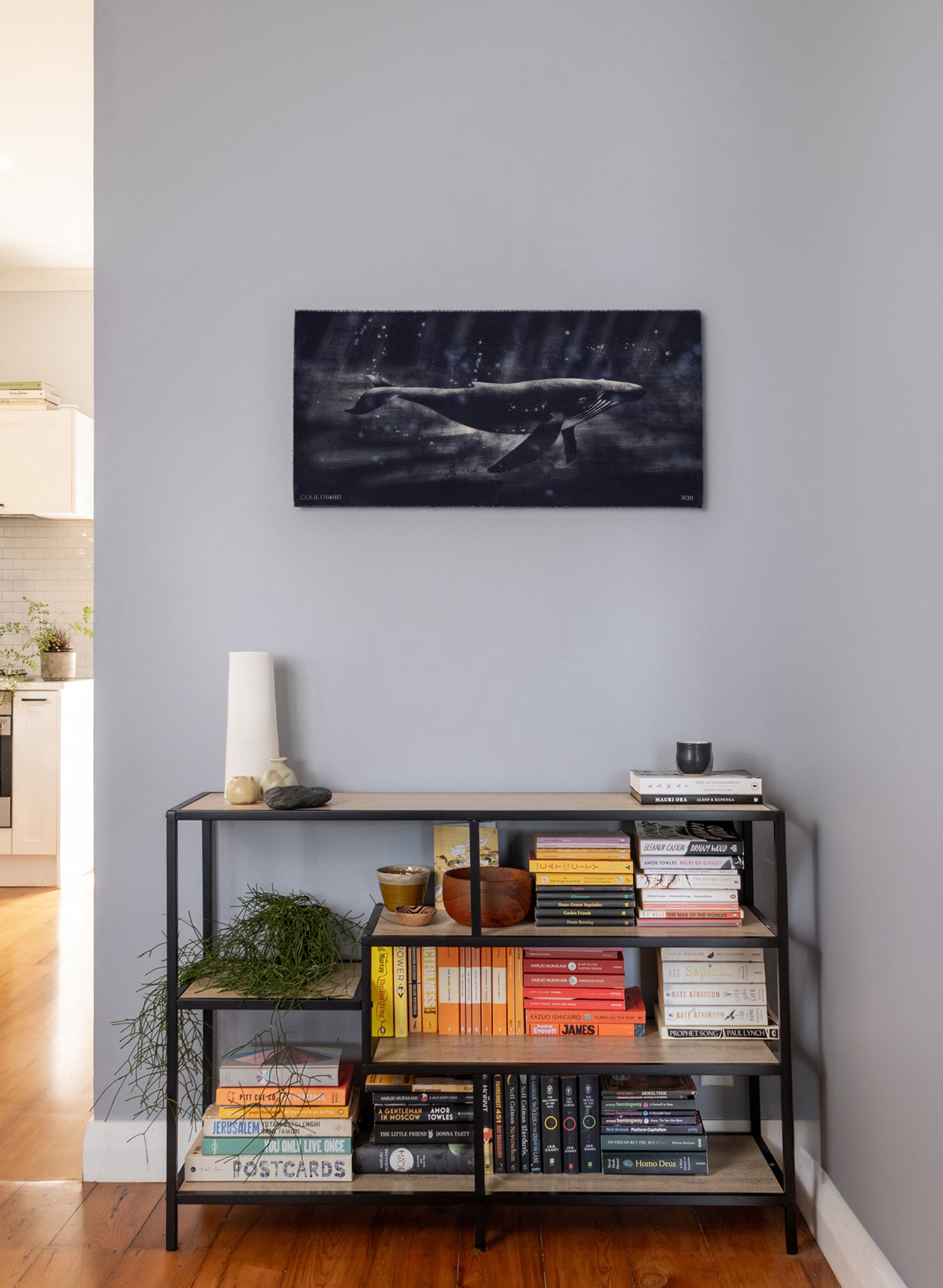 Dark Navy Humpback Whale