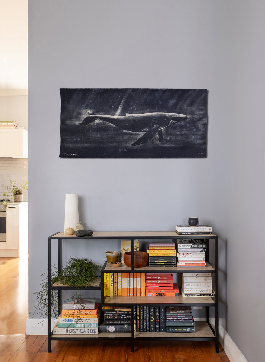 Dark Navy Humpback Whale