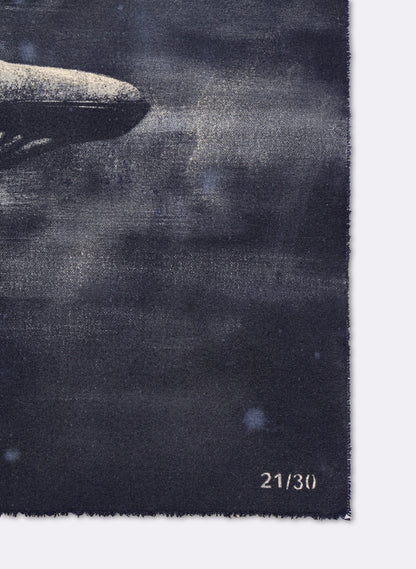 Dark Navy Humpback Whale