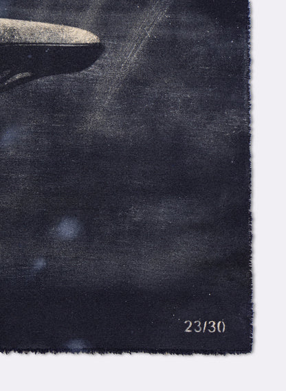 Dark Navy Humpback Whale