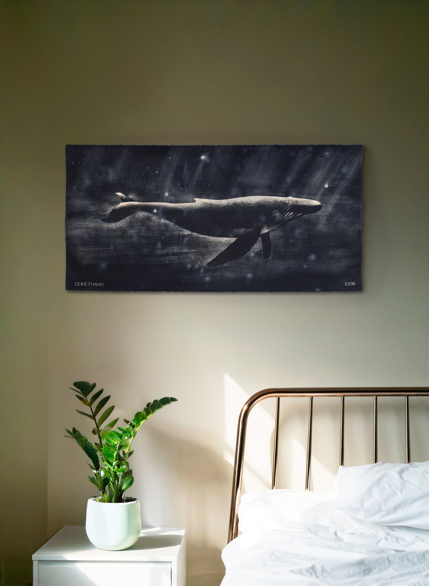 Dark Navy Humpback Whale