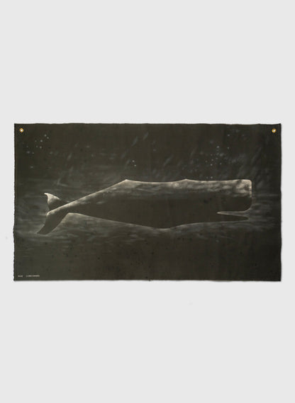 Large Heavy Whale Flag 11/12