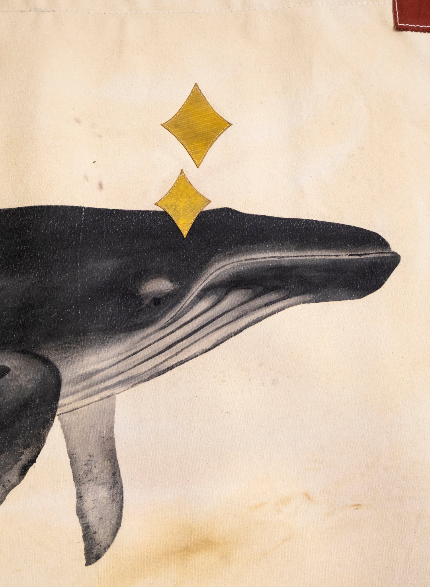 Large Heavy Flag - Humpback Whale with Matariki Stars