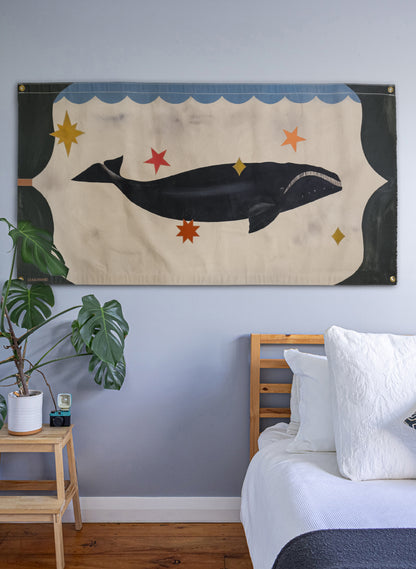 Large Heavy Flag - Tohora Stars