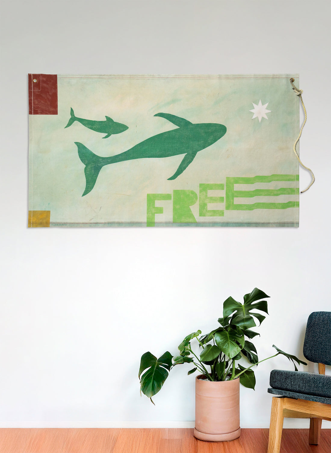 Tarpaulin Whales W6