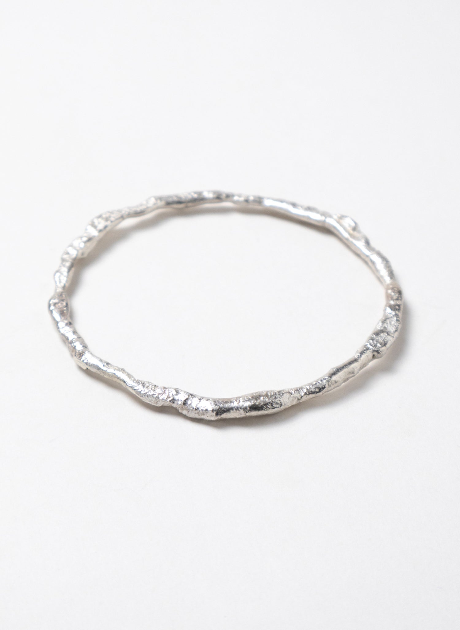 Silver Melt Bracelet