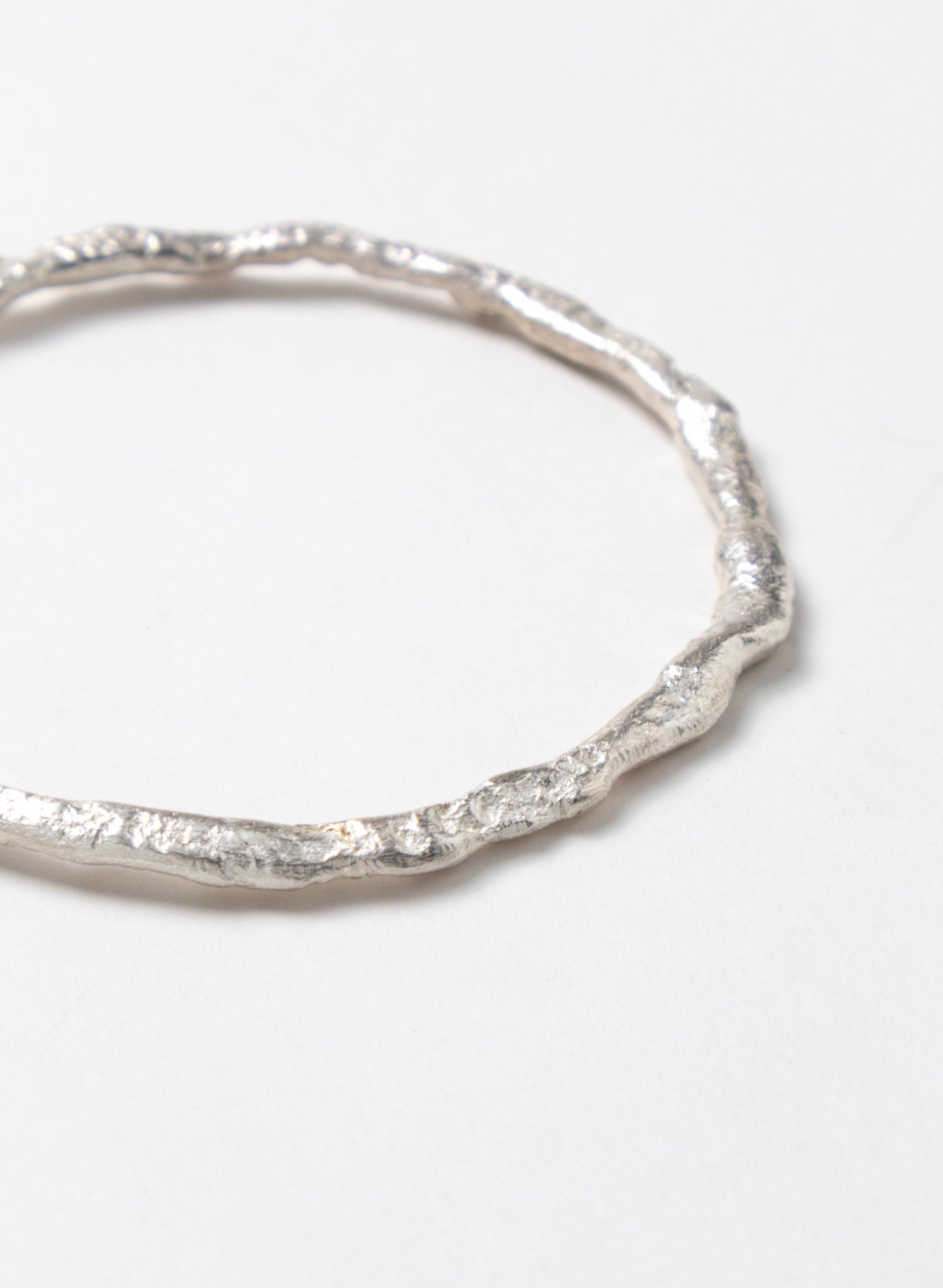 Silver Melt Bracelet
