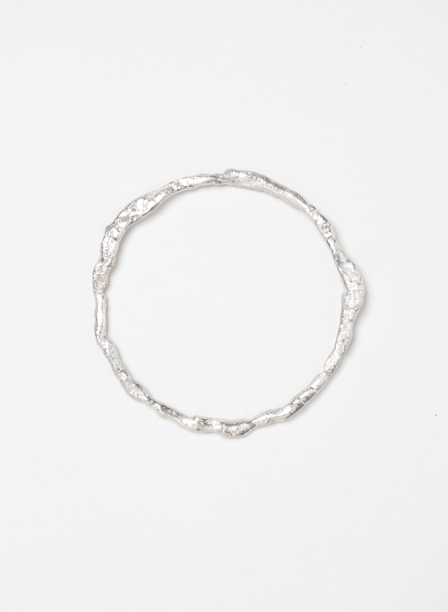 Silver Melt Bracelet