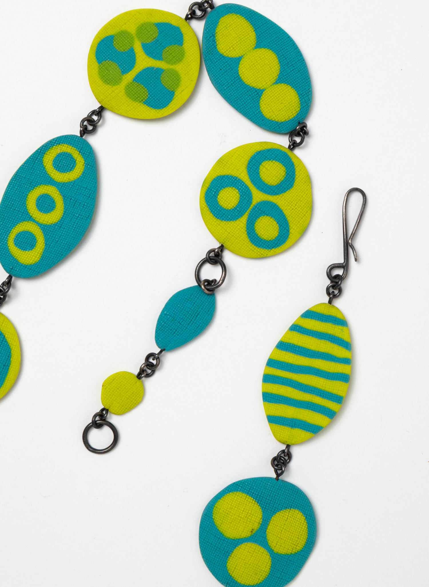 Polymer Clay Dot Necklace