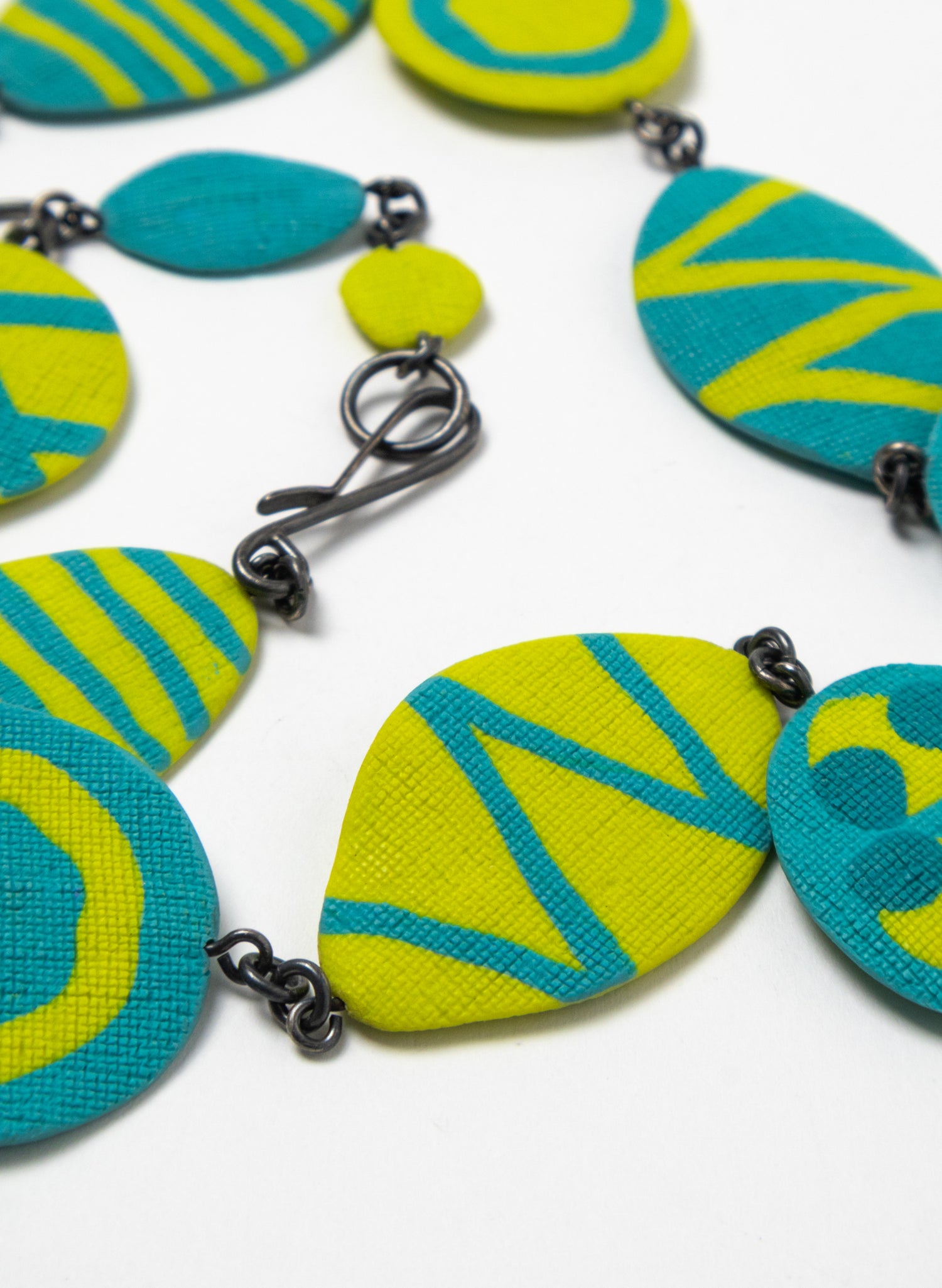 Polymer Clay Dot Necklace