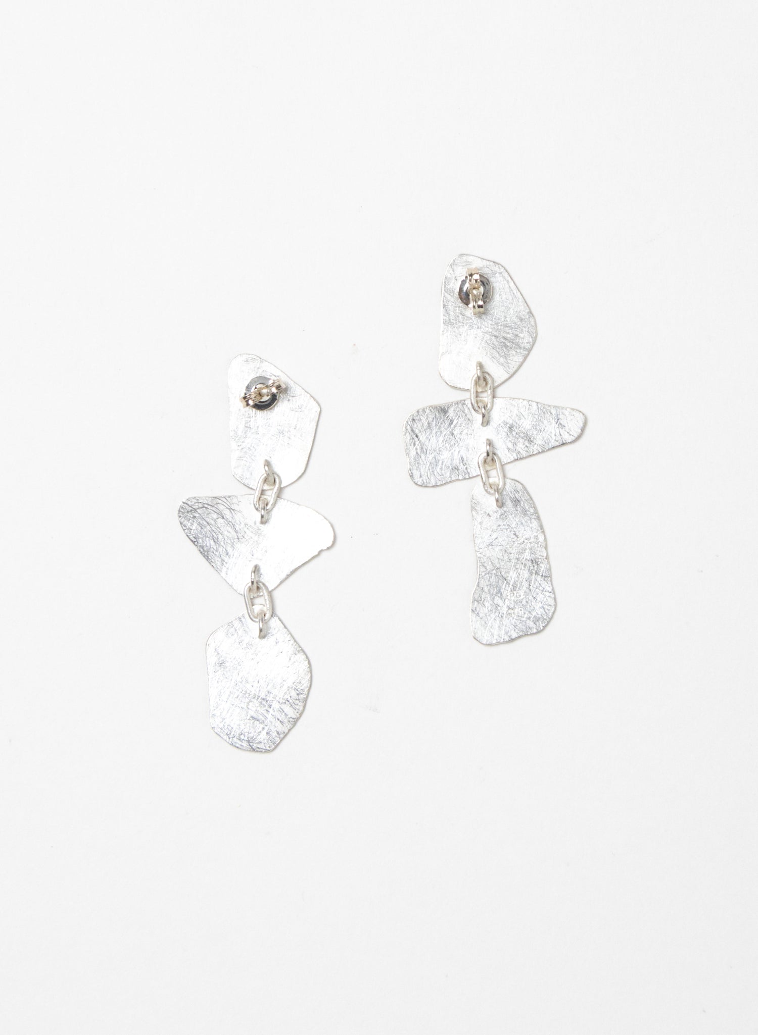 Silver Stone Earrings