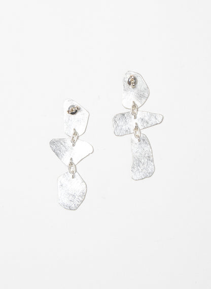 Silver Stone Earrings