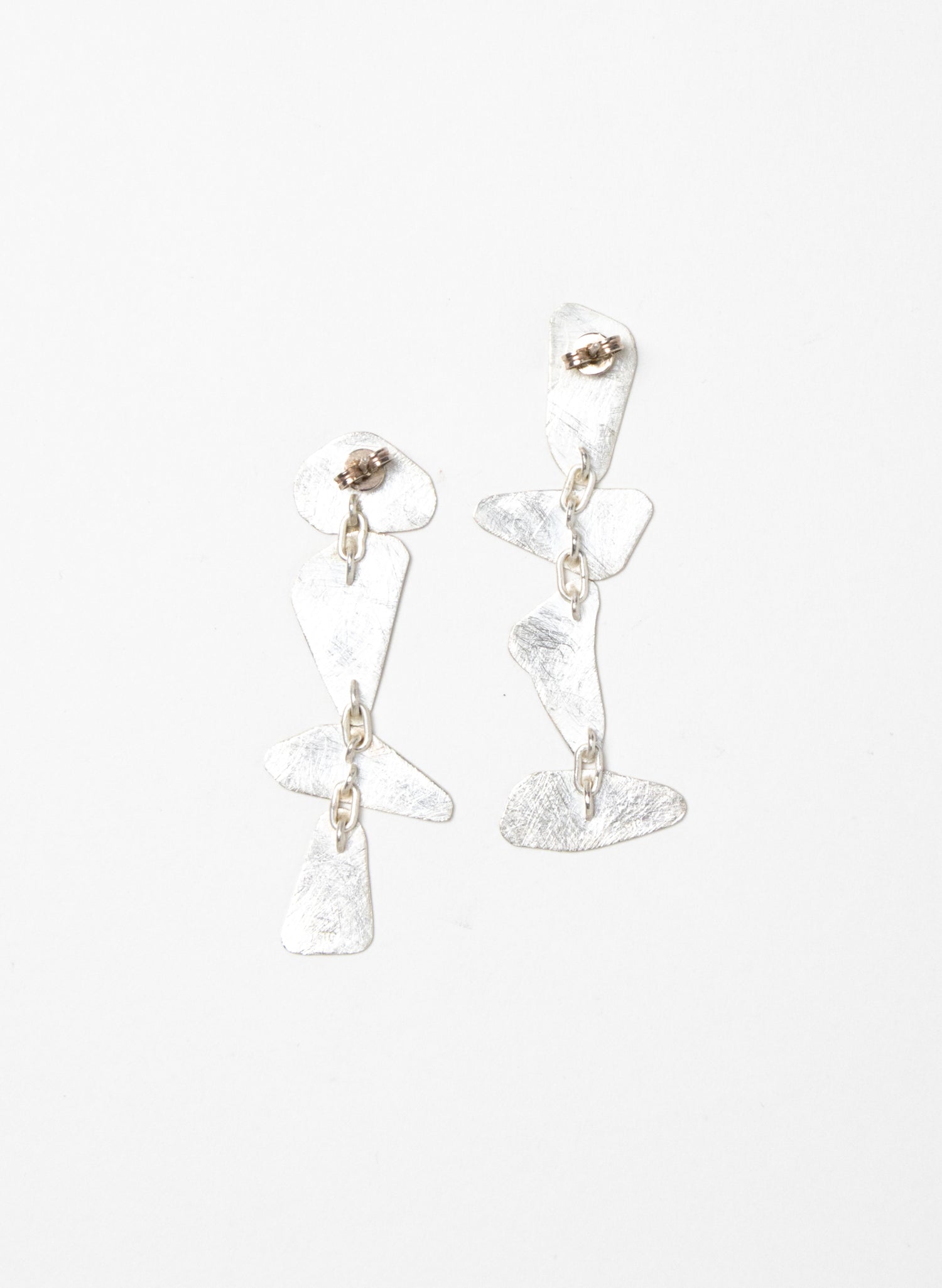 Silver Stone Earrings