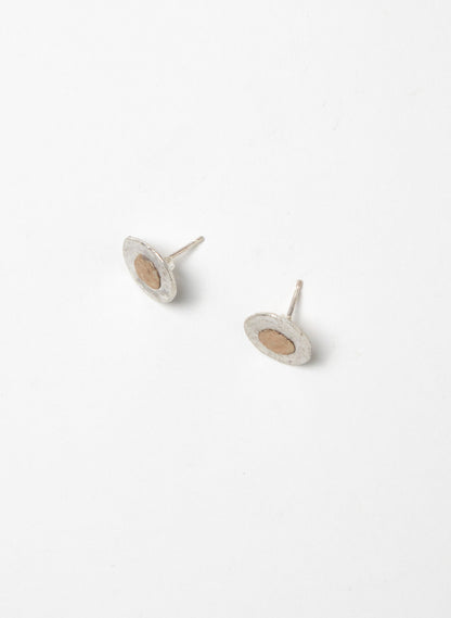 Dot with Gold Dot Earrings