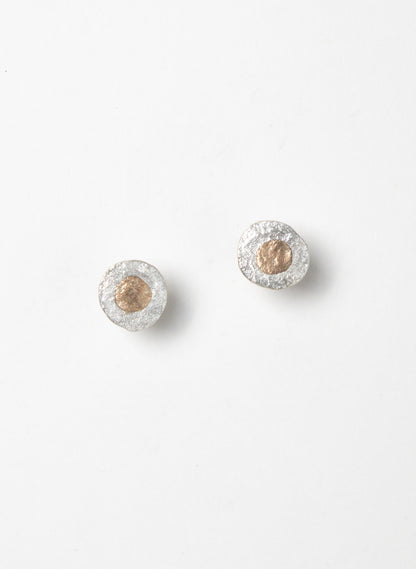 Dot with Gold Dot Earrings